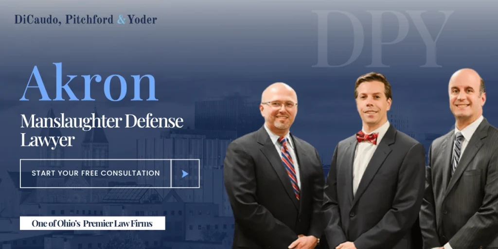 Akron Manslaughter Defense Lawyer